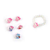 Girls Rings & Bracelets Card - Multi Color, Girls Jewellery Sets, Chase Value, Chase Value