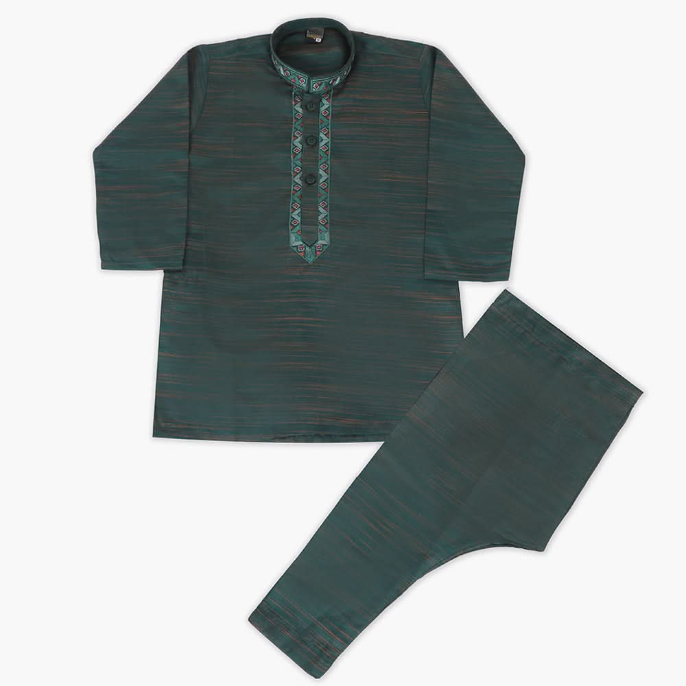 Boys Shalwar Suit - Green, Boys Shalwar Kameez, Chase Value, Chase Value