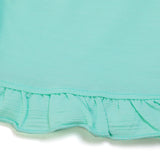 Girls Half Sleeves Suit - Light Green, Girls Suits, Chase Value, Chase Value