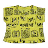 Eminent Girls Half Sleeves T-Shirt - Light Yellow, Girls T-Shirts, Eminent, Chase Value