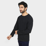 Eminent Men's Full Sleeves Round Neck T-Shirt - Black, Men's T-Shirts & Polos, Eminent, Chase Value