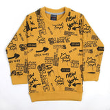 Boys Sweat Shirt - Mustard, Boys Hoodies & Sweat Shirts, Chase Value, Chase Value