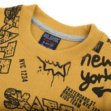 Boys Sweat Shirt - Mustard, Boys Hoodies & Sweat Shirts, Chase Value, Chase Value