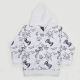 Boys Hoodie T-Shirt - White, Boys Hoodies & Sweat Shirts, Chase Value, Chase Value