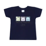 Boys Half Sleeves T-Shirt - Navy Blue, Boys T-Shirts, Chase Value, Chase Value