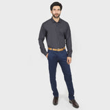 Valuable Men's Formal Shirt - Charcoal, Men's Shirts, Chase Value, Chase Value