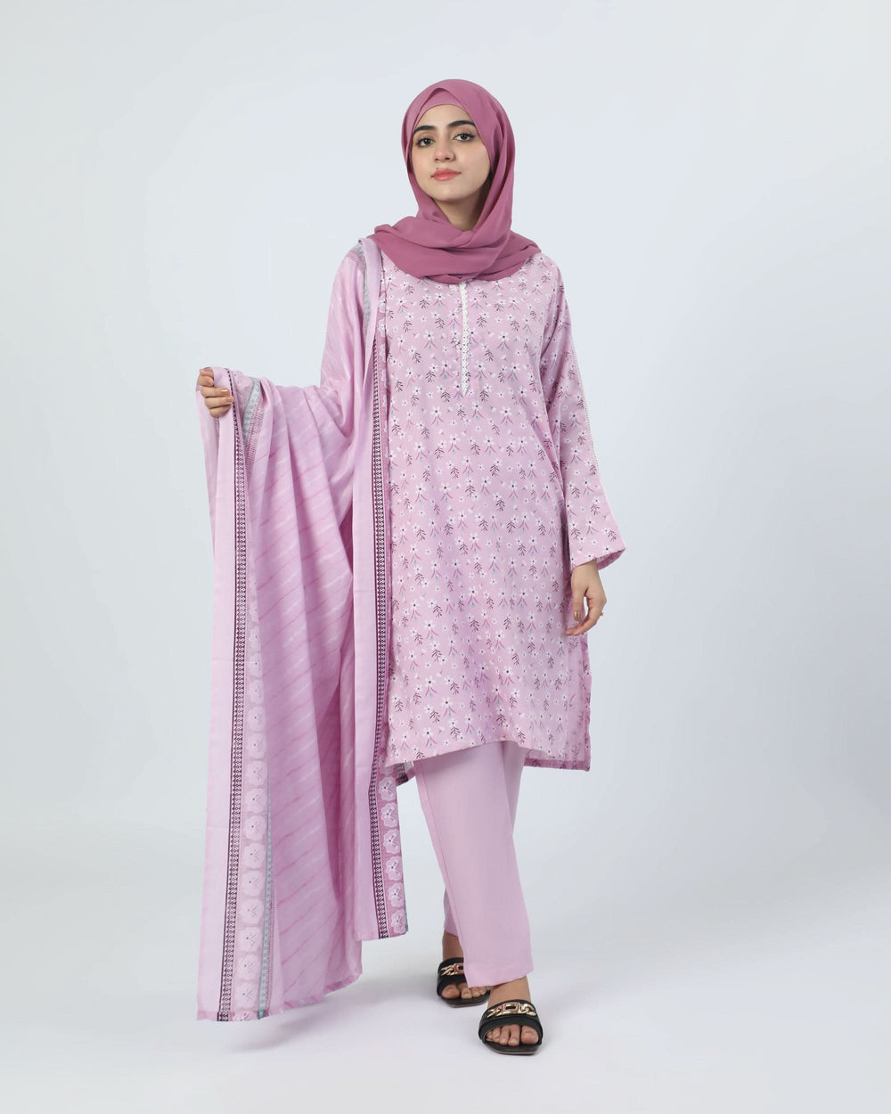 Valuables Women's Printed 3Pcs Suit, Women Shalwar Suits, Chase Value, Chase Value