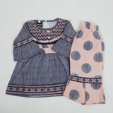 Newborn Girls Suit - Blue, Newborn Girls Shalwar Suits, Chase Value, Chase Value