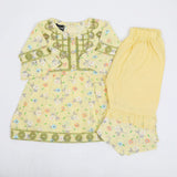 Newborn Girls Suit - Lemon, Newborn Girls Shalwar Suits, Chase Value, Chase Value