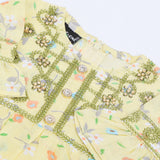 Newborn Girls Suit - Lemon, Newborn Girls Shalwar Suits, Chase Value, Chase Value
