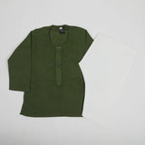Newborn Boys Shalwar Suit - Green, Newborn Boys Shalwar Suits, Chase Value, Chase Value