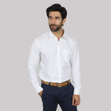 Valuable Men's Formal Shirt - White, Men's Shirts, Chase Value, Chase Value