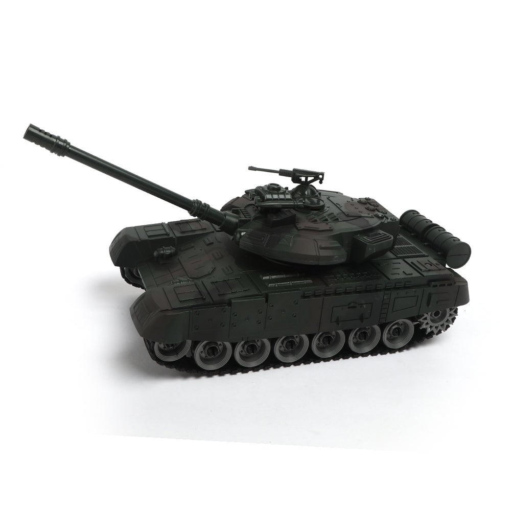 Remote Control Tank Light & Music With Battery - Dark Green, Remote Control, Chase Value, Chase Value