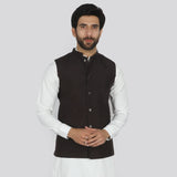 Men's Plain Waistcoat - Black, Men's Waist Coats, Chase Value, Chase Value