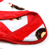 Tiny tots Embossed Hoodie Blanket - Red, Kids Blanket, Chase Value, Chase Value