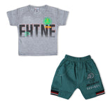 Valuable Newborn Boys Half Sleeves Suit - Grey, Newborn Boys Sets & Suits, Chase Value, Chase Value