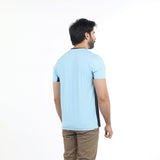 Eminent Men's Half Sleeves T-Shirt - Powder Blue, Men's T-Shirts & Polos, Eminent, Chase Value