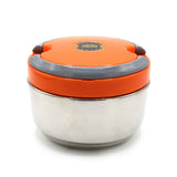 Apple Lunch Box 1000 ML - Orange, Serving & Dining, Chase Value, Chase Value