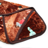 Baby Hoodie Blanket - Brown, Kids Blanket, Chase Value, Chase Value