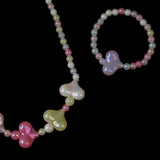 Elegant Beaded Necklace Mala For Girls - Multi Color, Girls Necklace & Chains, Chase Value, Chase Value