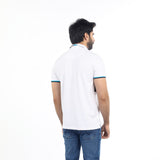 Men's Half Sleeves Polo T-Shirt - White, Men's T-Shirts & Polos, Chase Value, Chase Value