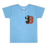 Boys Half Sleeves T-Shirt - Light Blue, Boys T-Shirts, Chase Value, Chase Value