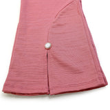 Girls Tight Half Sleeves Suit - Maroon, Girls Suits, Chase Value, Chase Value
