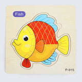 Wooden Puzzle Game - Fish, Board Games & Puzzles, Chase Value, Chase Value