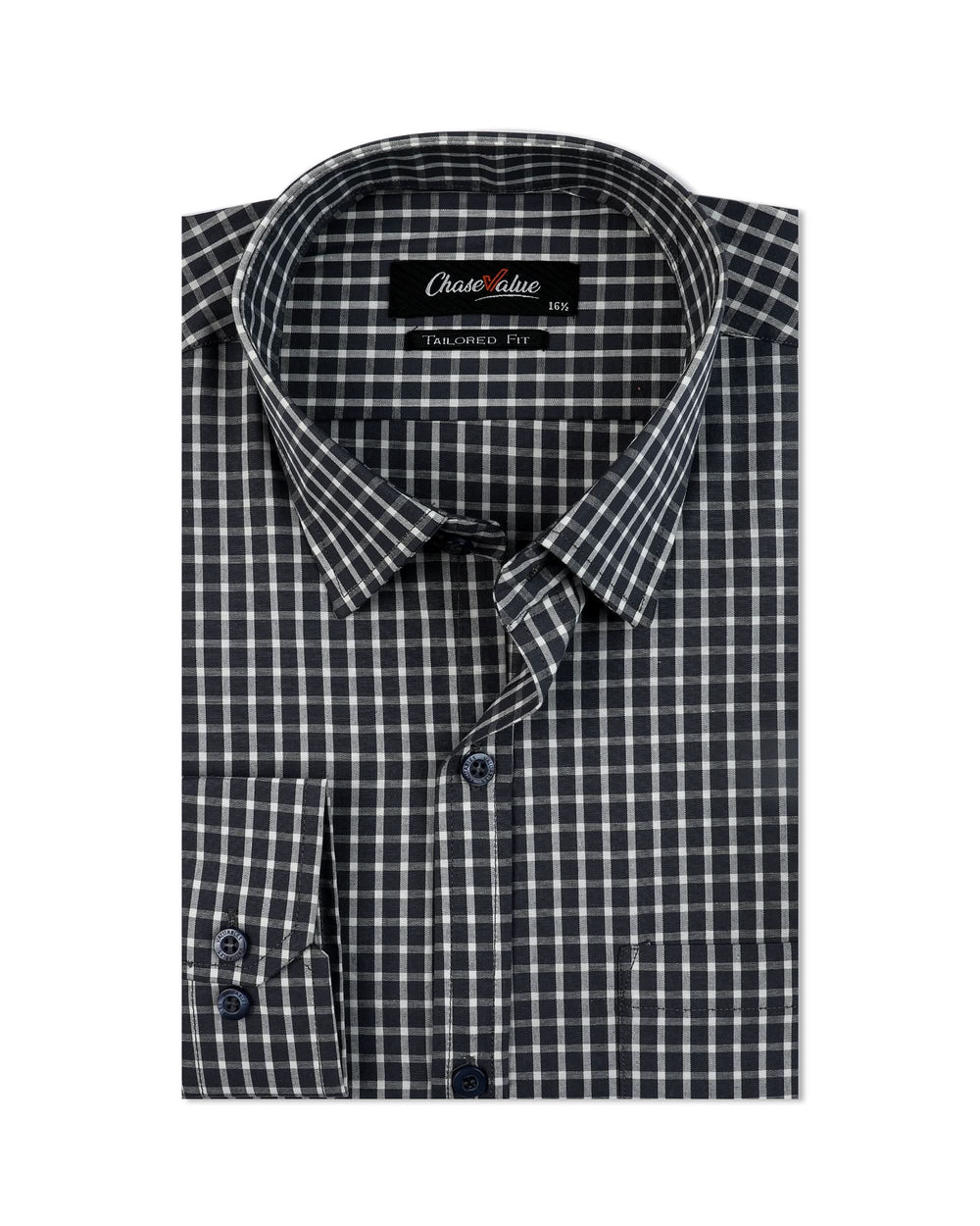 Valuables Men’s Formal Check Shirt, Men's Shirts, Chase Value, Chase Value