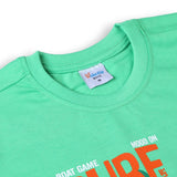 Boys Half Sleeves T-Shirt - Green, Boys T-Shirts, Chase Value, Chase Value