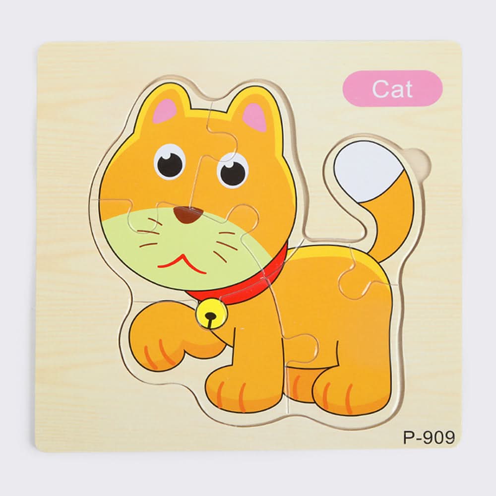 Wooden Puzzle Game - Cat, Board Games & Puzzles, Chase Value, Chase Value