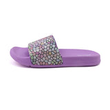 Valuable Women's Open-toe Slider - Purple, Women Slippers, Chase Value, Chase Value