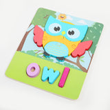 Wooden Puzzle Game - OWL, Board Games & Puzzles, Chase Value, Chase Value