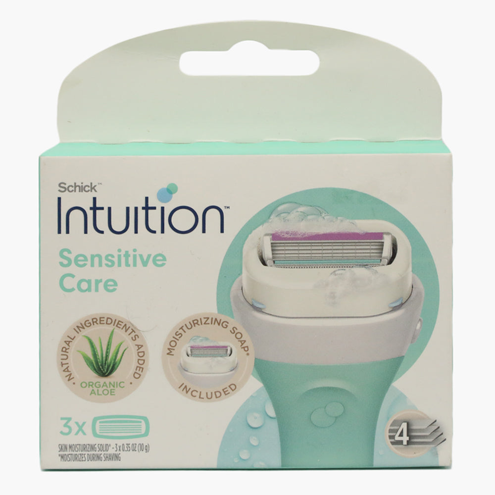 Schick Intuition Sensitive Care Blades 3, Hair Removal, Schick, Chase Value