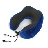Neck Pillow Memory Foam - Blue, Cushions & Pillows, Chase Value, Chase Value