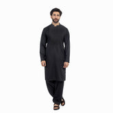 Valuable Men's Plain Shalwar Suit - Black, Men's Shalwar Kameez, Valuable, Chase Value