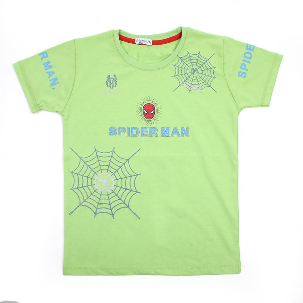 Boys Half Sleeves T-Shirt - Green, Boys T-Shirts, Chase Value, Chase Value