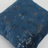 Golden Print Cushion 16X16 - Royal Blue, Cushions & Pillows, Chase Value, Chase Value