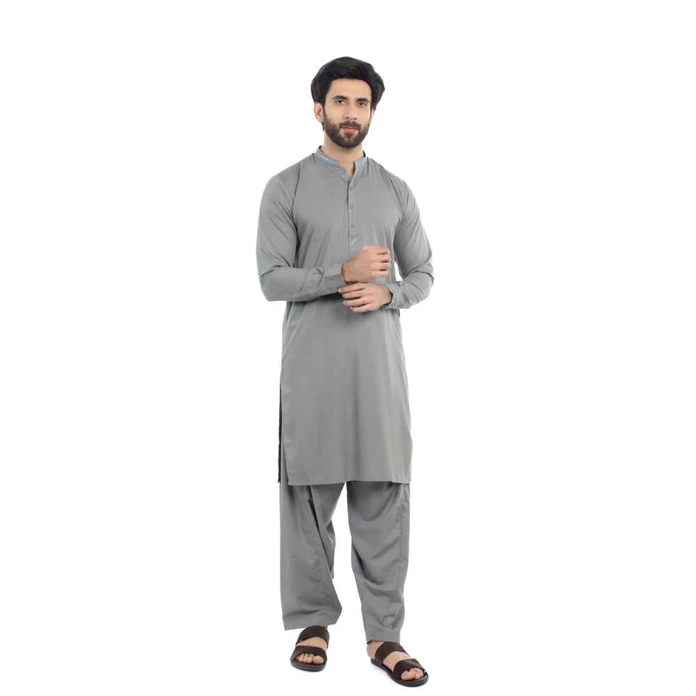 Men's Fancy Shalwar Suit - Green, Men's Shalwar Kameez, Chase Value, Chase Value
