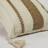 New - Embroidery Cushion 16X16 - Light Brown, Cushions & Pillows, Chase Value, Chase Value