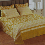 Double Size Bedsheet 5pcs Set - Multi Color, Double Size Bed Sheet, Chase Value, Chase Value