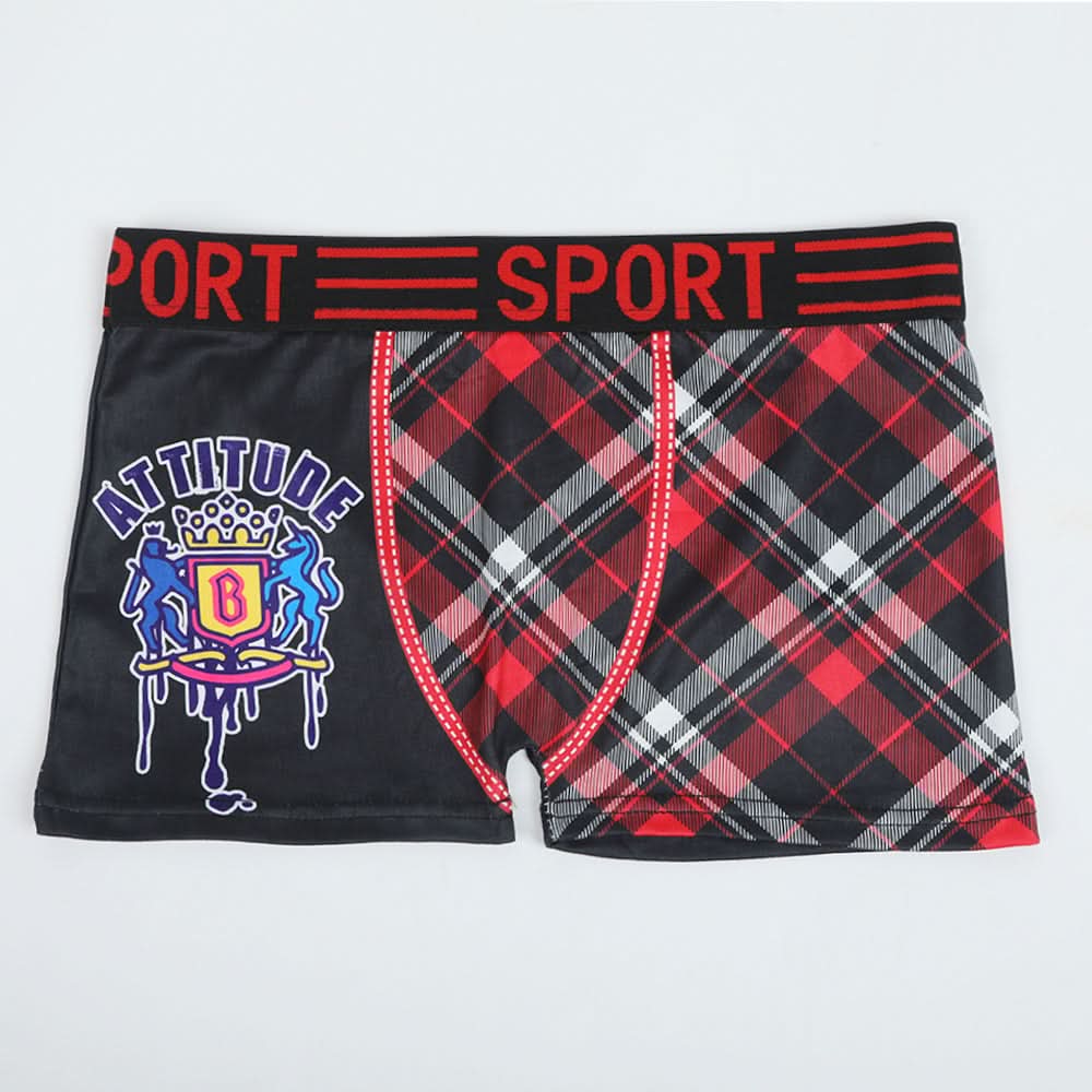 Boys Character Boxer - Black, Boys Underwear, Chase Value, Chase Value