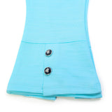 Girls Tight Half Sleeves Suit - Sky Blue, Girls Suits, Chase Value, Chase Value