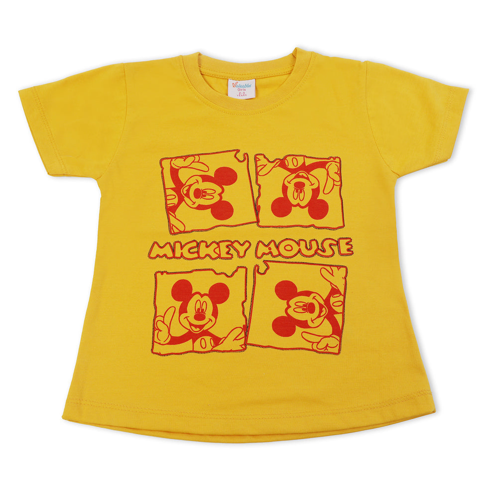 Girls Half Sleeves T-Shirt, Girls T-Shirts, Chase Value, Chase Value