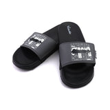 Valuable Open-toe Men's Slider - Black & Gray, Men's Slippers, Chase Value, Chase Value