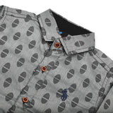 Boys Full Sleeves Shirt - Grey, Boys Shirts, Chase Value, Chase Value