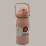 Vacuum Bottle Stainless Steel 100ml - Pink, Water Bottle, Chase Value, Chase Value