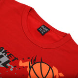 Boys Half Sleeves T-Shirt - Red, Boys T-Shirts, Chase Value, Chase Value
