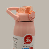 Vacuum Bottle Stainless Steel 100ml - Pink, Water Bottle, Chase Value, Chase Value