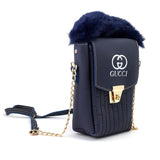 Women's Mobile Pouch - Navy Blue, Women Clutches, Chase Value, Chase Value